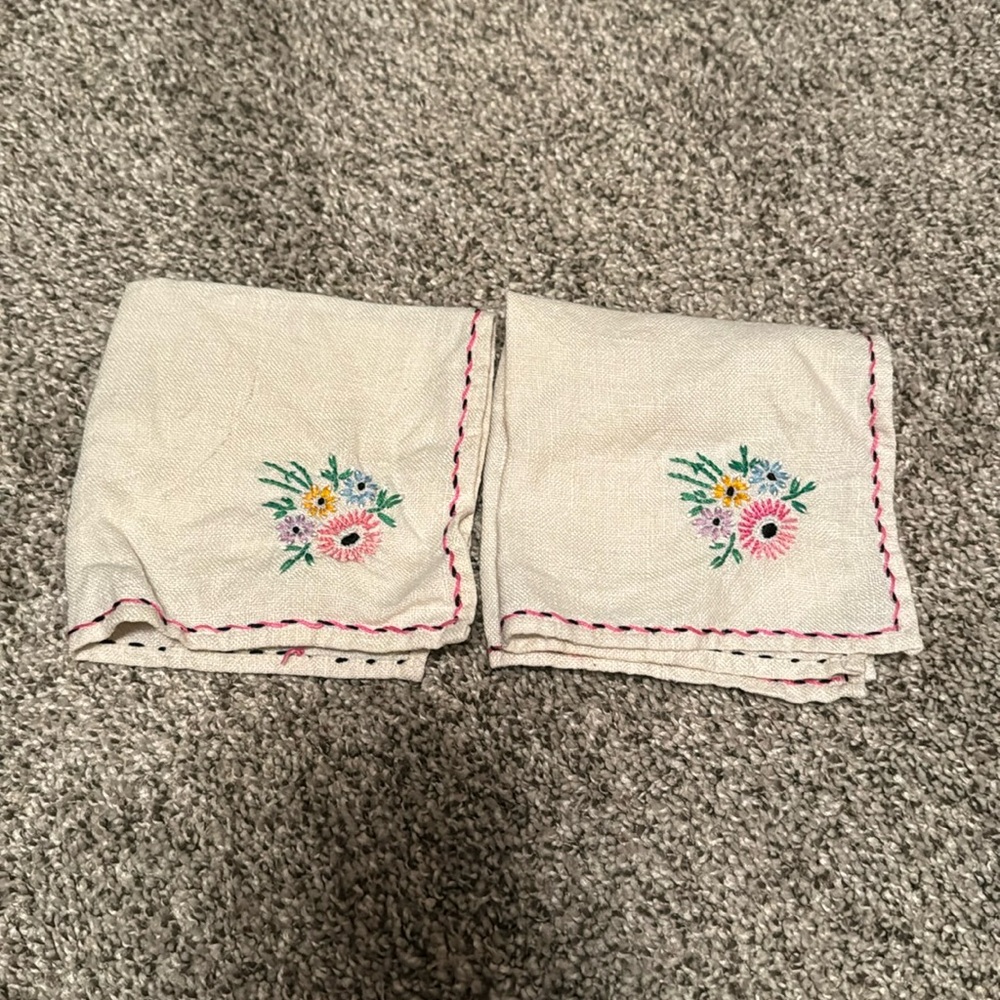 Vintage Handmade Hankies